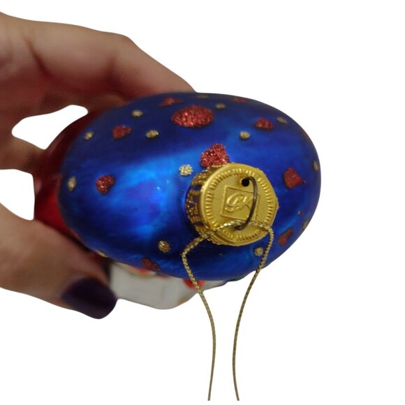 Vintage BK Brass Key Handcrafted Singing Snowman Ornament Christmas Caroler - Picture 6 of 6